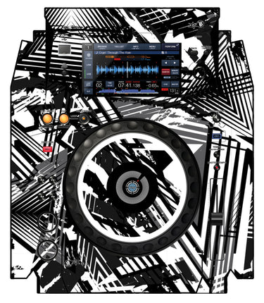Pioneer DJ XDJ 1000 Skin Ridge White